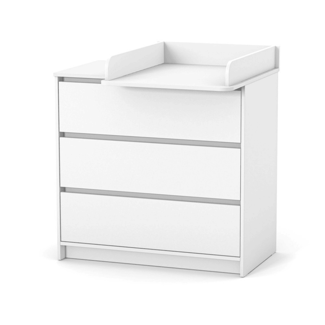 Dětská komoda Lovitto Gekko Kids, 90x51x86cm, Bílá